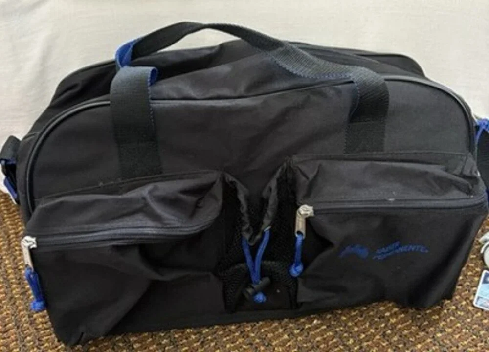 Kaiser Permanente Vintage Duffle Bag